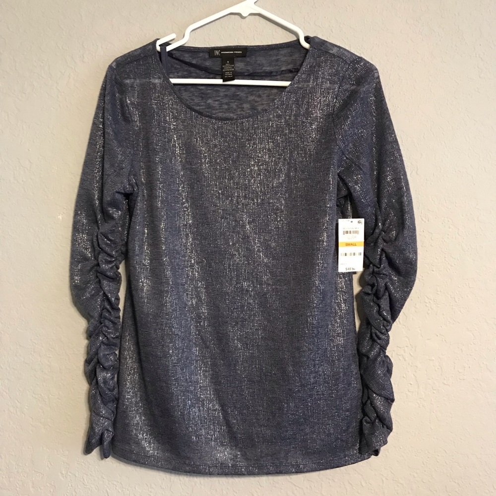 INC light blue shirt, size S